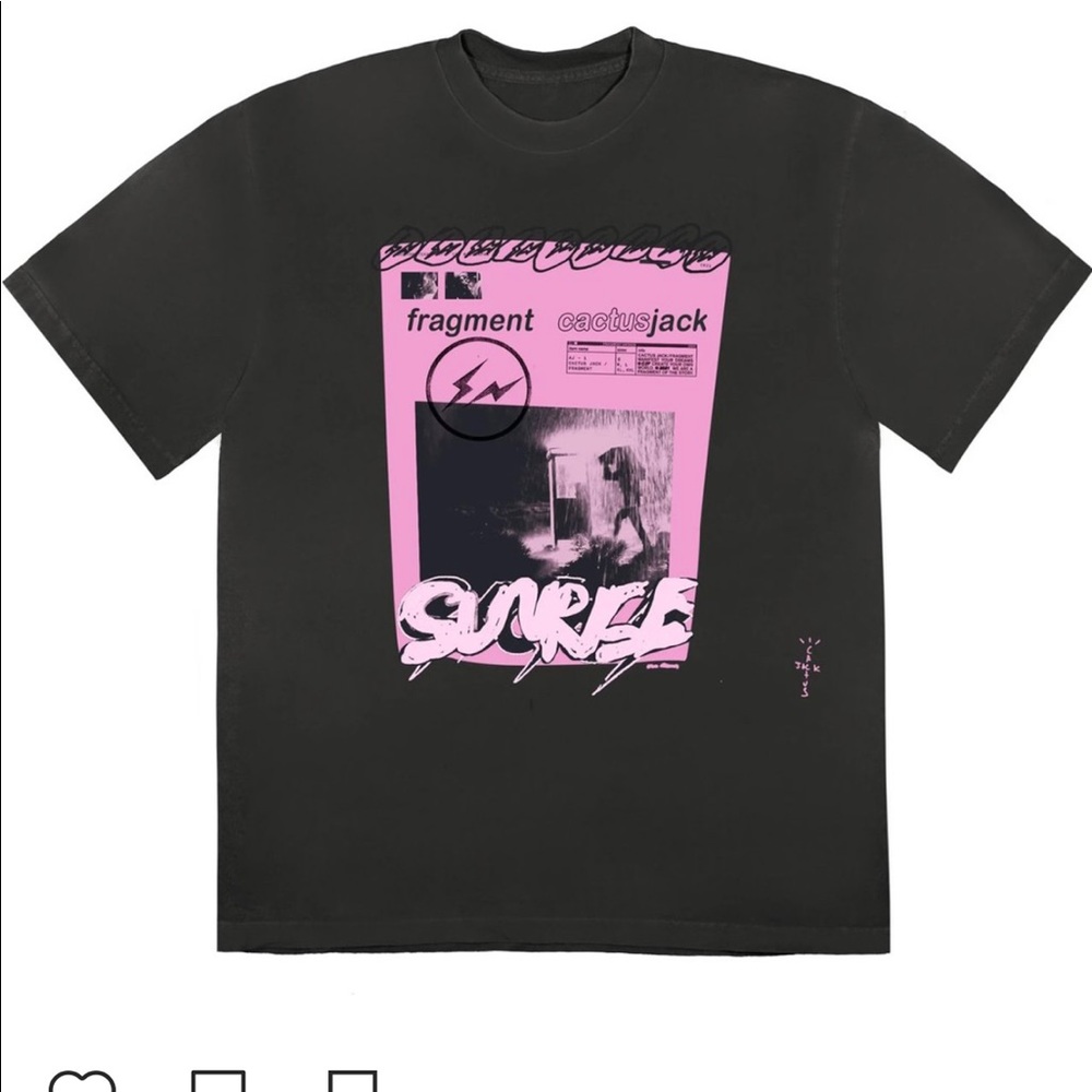 Travis Scott fragment sunrise tee UNISEX